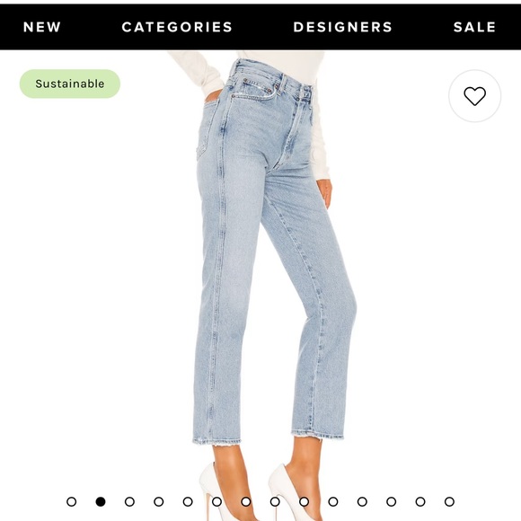 AGOLDE pinch waist kick flare jeans. - Picture 4 of 5